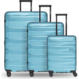 Bergpfeil Travel 4-wiel kofferset, 3-delig, met rekbare vouw  variant 4
