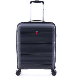 Gladiator 0800 4 wielen Trolley 55 cm met uitbreidingsplooi  variant 2