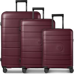 Redolz Essentials 11 4 wielen Kofferset 3-delig met uitbreidingsplooi  variant 3