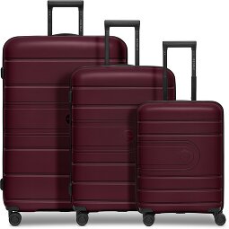 Redolz Essentials 11 4 wielen Kofferset 3-delig met uitbreidingsplooi  variant 3