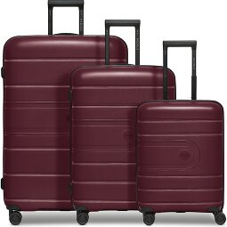 Redolz Essentials 11 4 wielen Kofferset 3-delig met uitbreidingsplooi  variant 3