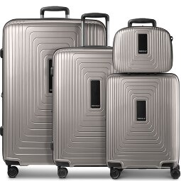 Redolz Essentials 14 4-wiel kofferset + beautycase 4 stuks met stretchvouw  variant 3