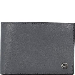 Piquadro Zwarte Vierkante Portemonnee RFID Leer 12,5 cm  variant 1