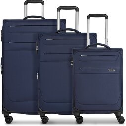 Worldpack Chicago 4 wielen Kofferset 3-delig met uitbreidingsplooi  variant 2