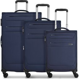 Worldpack Chicago 4 wielen Kofferset 3-delig met uitbreidingsplooi  variant 2