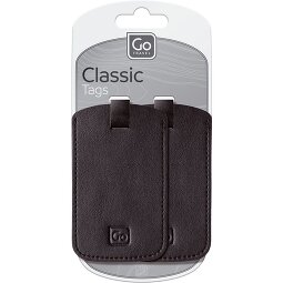 Go Travel Classic Tags adresetiketten set 2 stuks.  variant 1