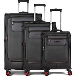 Worldpack Oxford 4 wielen Kofferset 3-delig met uitbreidingsplooi  variant 2