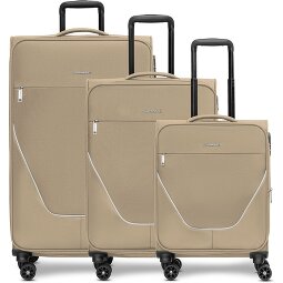 Stratic taska 4-wiel kofferset 3-delig met rekbare vouw  variant 8
