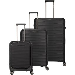 Travelite Mooby 4 wielen Kofferset 3-delig met uitbreidingsplooi  variant 2