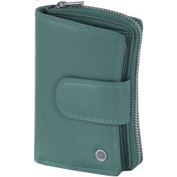 Greenburry Sponsachtig portefeuille leer 8,5 cm  variant 2