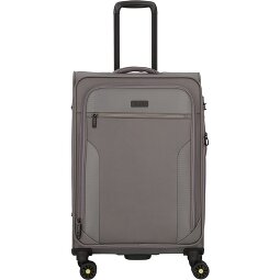 d&n Travel Line 9704 4 wielen Trolley M 68 cm met uitbreidingsplooi  variant 4