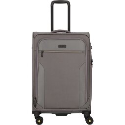 d&n Travel Line 9704 4 wielen Trolley M 68 cm met uitbreidingsplooi  variant 4
