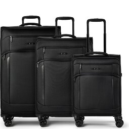 d&n Travel Line 9804 4 wielen Kofferset 3-delig met uitbreidingsplooi  variant 1