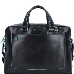 Piquadro Blauwe Square Briefcase III Leder 40 cm Laptopcompartiment  variant 1