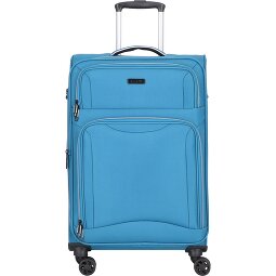 d&n Travel Line 9204 4 wielen Trolley M 66 cm met uitbreidingsplooi  variant 1