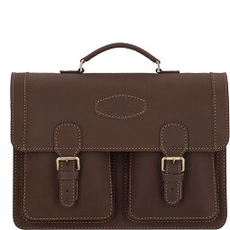 Mika Robbert lederen aktetas 41 cm  variant 2