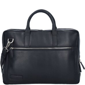 Plevier Vintage London Koffer RFID-bescherming Leer 41 cm Laptop compartiment