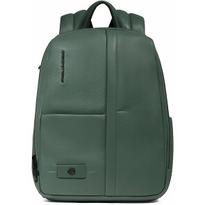 Piquadro Russel Dagrugzak Leer 39 cm Laptop compartiment