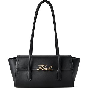 Karl Lagerfeld Signature Schoudertas Leder 37 cm