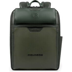 Piquadro Ael Dagrugzak Leer 37 cm Laptop compartiment