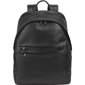 DuDu New York Dagrugzak Leer 41 cm Laptop compartiment