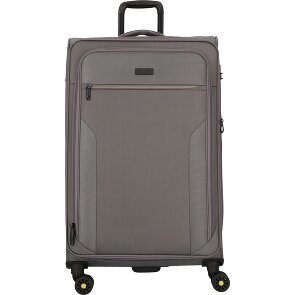 d&n Travel Line 9704 4 wielen Trolley L 78 cm met uitbreidingsplooi