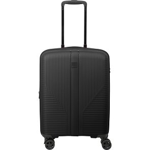 Travelite Air Stripe 4 wielen Cabinewagen S 55 cm met uitbreidingsplooi