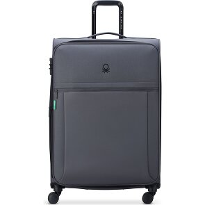 Delsey Paris x United Colors of Benetton BE 4-wiel trolley L 76 cm met rekbare vouw