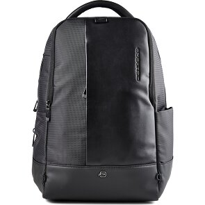 Piquadro Sync Dagrugzak RFID-bescherming Leder 47 cm Laptopvak