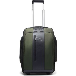 Piquadro Brief 2-Wiel Rugzak Trolley 53 cm Laptopcompartiment