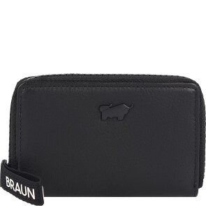Braun Büffel Capri Portemonnee RFID-bescherming Leer 11 cm