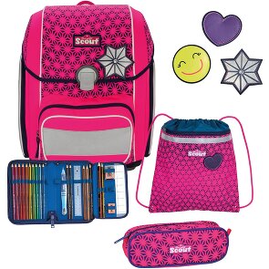 Scout Genius Neon Safety DIN Schooltas set 4-delig