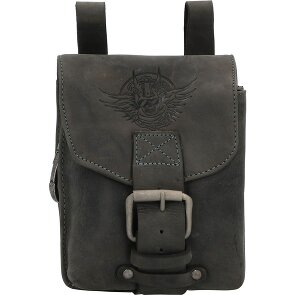 Greenburry Vintage heuptasje leer 15 cm