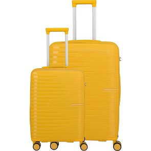 Travelite Pacific 4 wielen Kofferset 2-delig