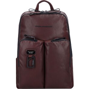 Piquadro Harper Rugzak RFID Leer 40 cm Laptopcompartiment