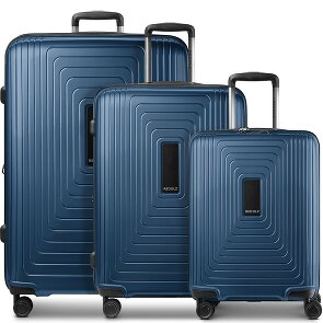 Redolz Essentials 14 4 wielen Kofferset 3-delig met uitbreidingsplooi