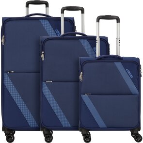 American Tourister Star Max 4 wielen Kofferset 3-delig met uitbreidingsplooi