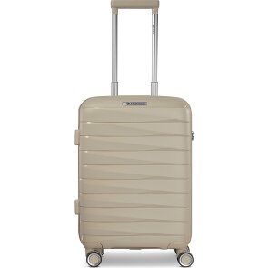 Franky London 4 wielen Cabinewagen S 55 cm met uitbreidingsplooi