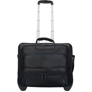 Dermata 2 wielen Zakelijke trolley 38 cm Laptopvak