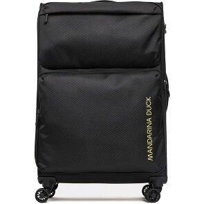Mandarina Duck Zephyr 4 wielen Trolley L 78 cm met uitbreidingsplooi