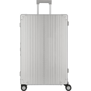 Aleon Traveler Macro trolley met 4 wielen, Aluminium, 77 cm, inclusief Kledingzak