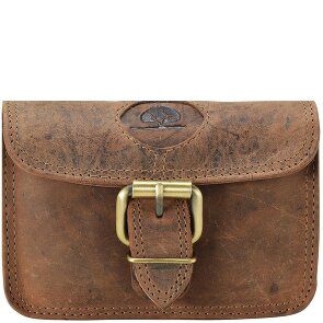 Greenburry Vintage heuptasje leer 14,5 cm