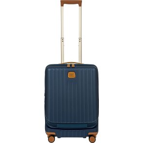 Bric's Capri 4 wielen Cabinewagen 55 cm Laptop compartiment met uitbreidingsplooi