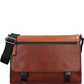 The Bridge Damiano Aktetas Messenger Leer 37 cm Laptop compartiment The Bridge Damiano Aktetas Messenger Leer 37 cm Laptop compartiment