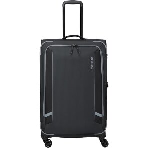 Travelite Corsiica 4 wielen Trolley L 77 cm met uitbreidingsplooi