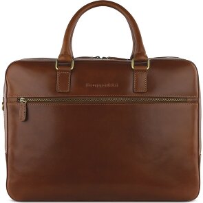 bugatti Remo Koffer Leer 40 cm Laptop compartiment