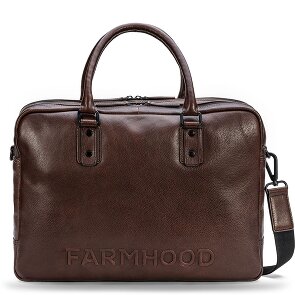 Farmhood Memphis Koffer Leer 42 cm Laptop compartiment