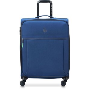 Delsey Paris x United Colors of Benetton BE 4-wiel trolley 65 cm met uitbreidingsplooi Delsey Paris x United Colors of Benetton BE 4-wiel trolley 65 cm met uitbreidingsplooi