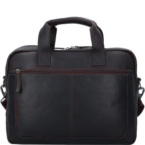 The Chesterfield Brand Wax Pull Up Koffer Leer 40 cm Laptop compartiment