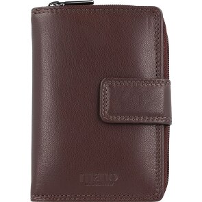 mano Donna Giulia Leren Portemonnee 9 cm